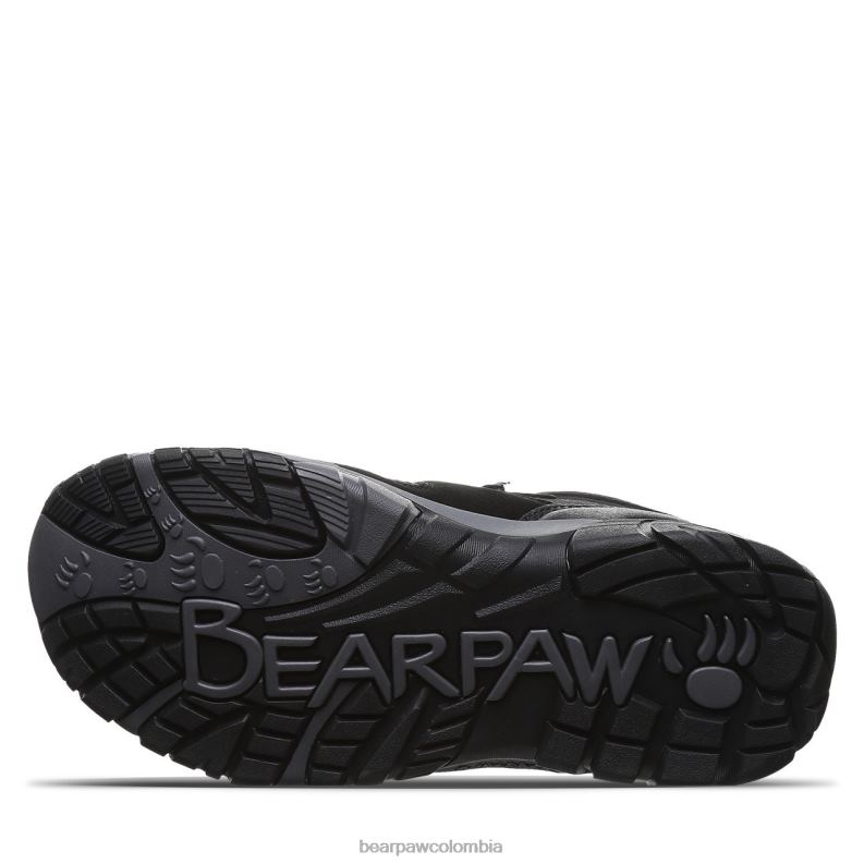 BEARPAW 8B2H329 caminantes negro mujer Córcega amplia