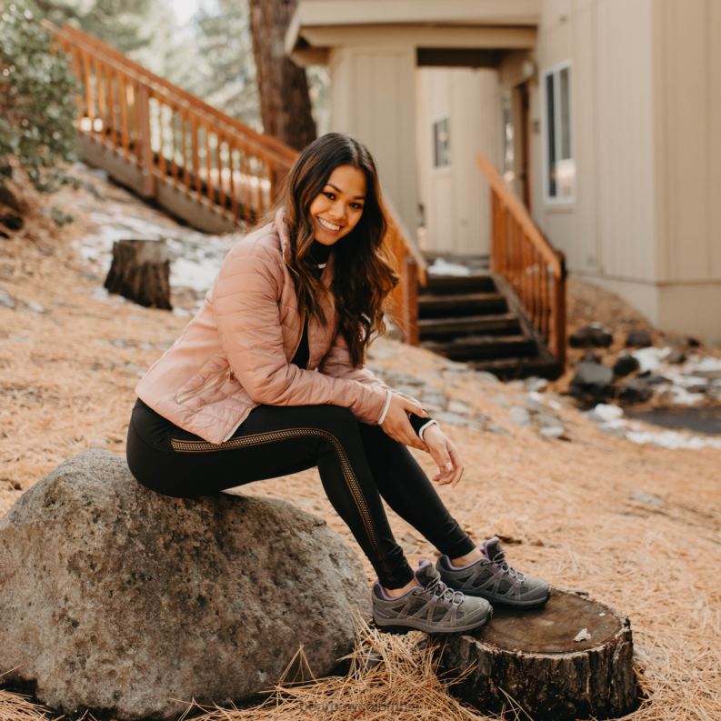 BEARPAW 8B2H337 caminantes gris mujer olimpo ancho