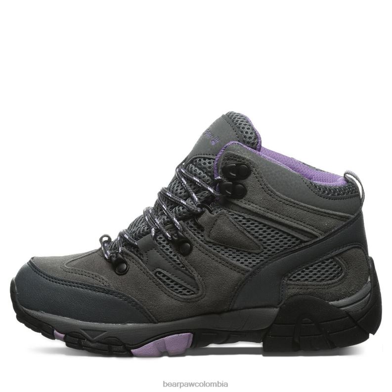 BEARPAW 8B2H341 caminantes niebla gris mujer Córcega amplia