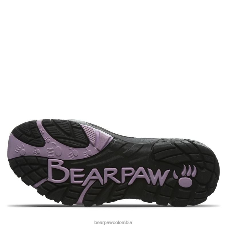 BEARPAW 8B2H341 caminantes niebla gris mujer Córcega amplia