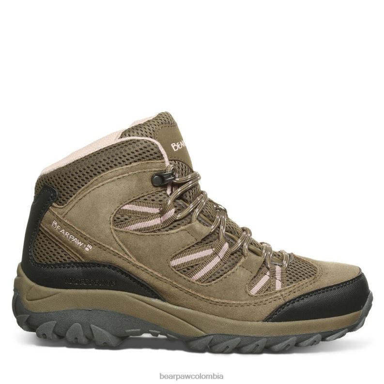 BEARPAW 8B2H342 caminantes natural mujer tallac