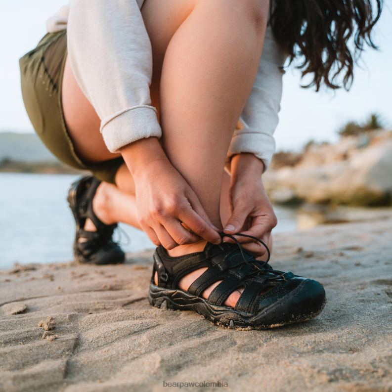 BEARPAW 8B2H349 caminantes Gris oscuro mujer memuru