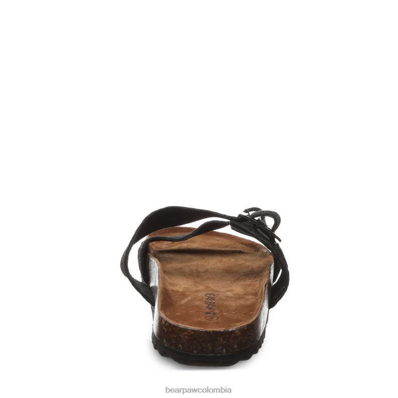 BEARPAW 8B2H356 sandalias negro mujer julieta ii