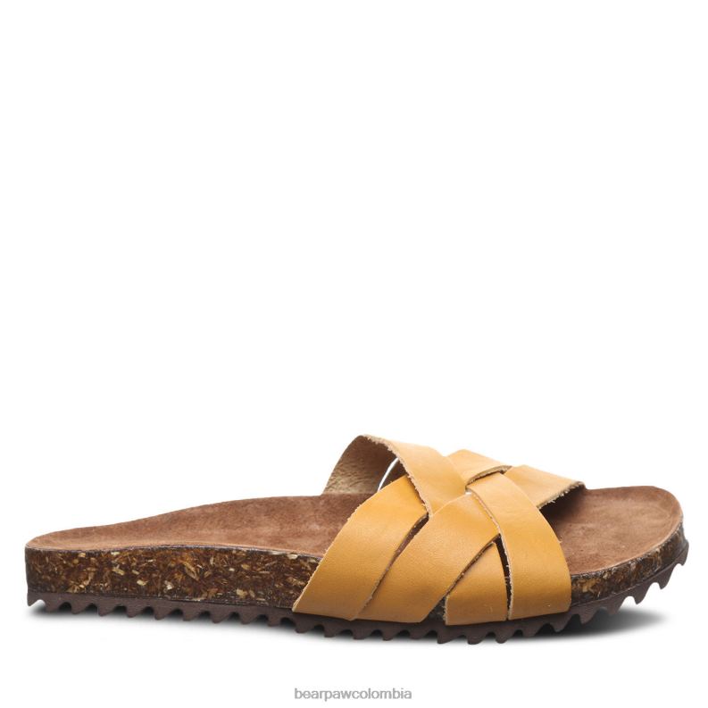 BEARPAW 8B2H357 sandalias mostaza mujer martina