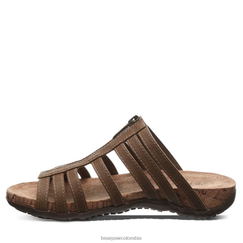 BEARPAW 8B2H361 sandalias marrón mujer sabrina