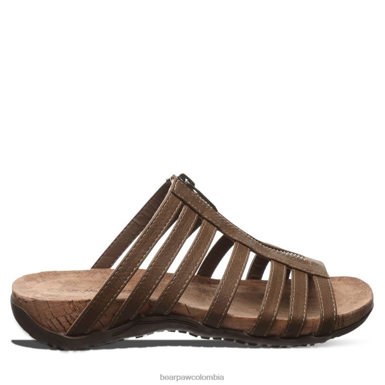 BEARPAW 8B2H361 sandalias marrón mujer sabrina