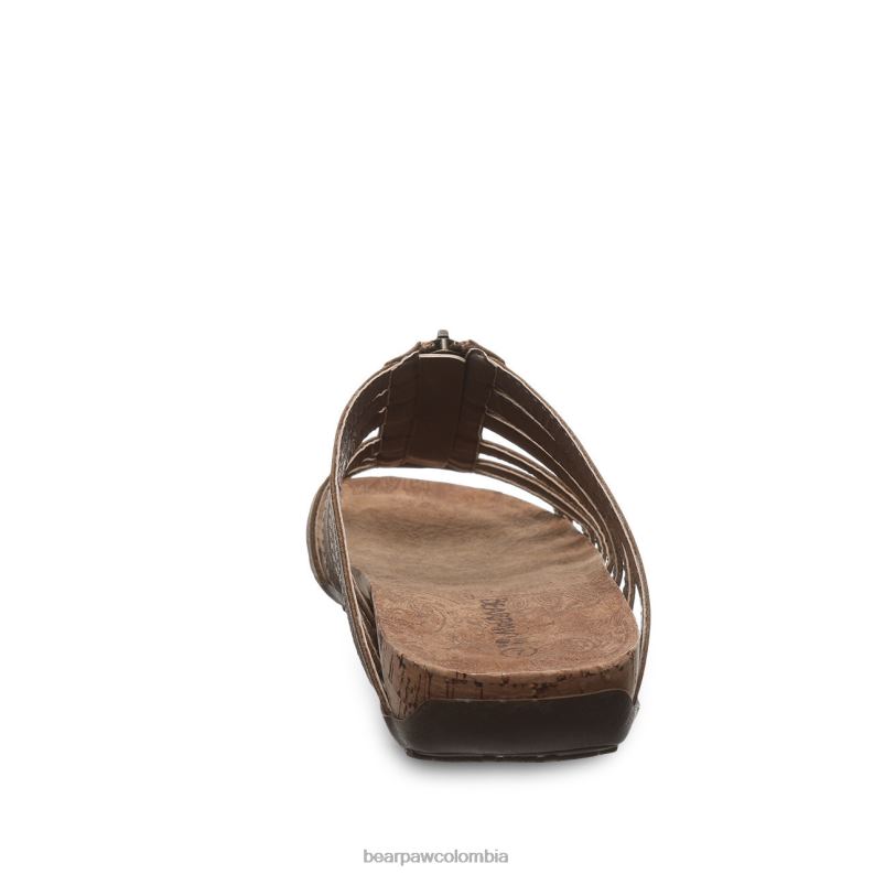 BEARPAW 8B2H361 sandalias marrón mujer sabrina