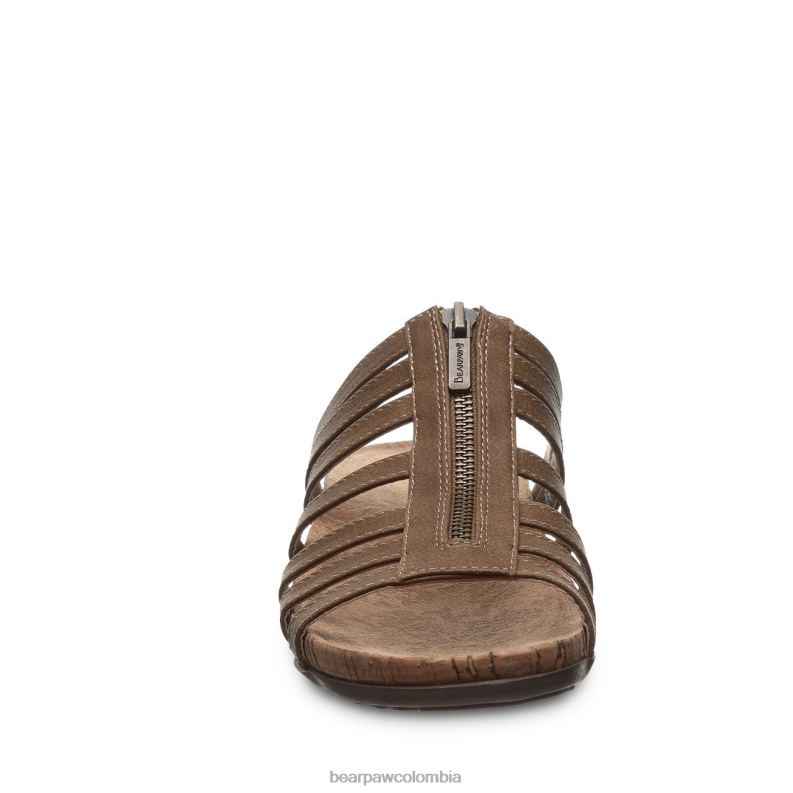 BEARPAW 8B2H361 sandalias marrón mujer sabrina