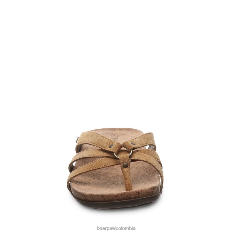 BEARPAW 8B2H363 sandalias café helado mujer adular
