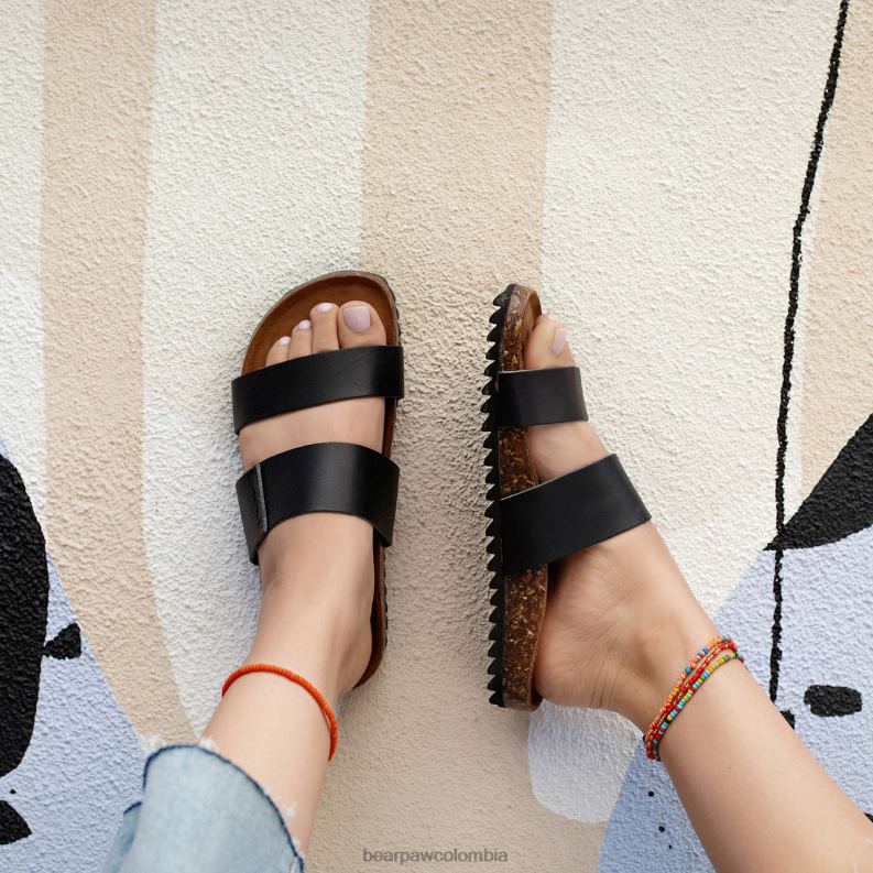 BEARPAW 8B2H365 sandalias negro mujer marlette