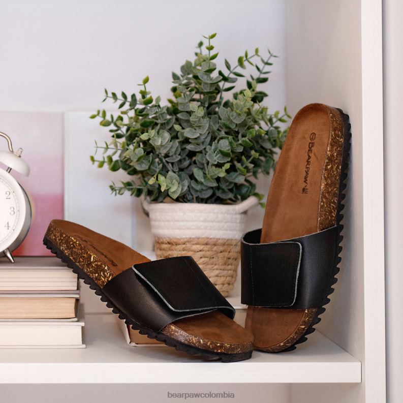 BEARPAW 8B2H369 sandalias negro mujer sibila