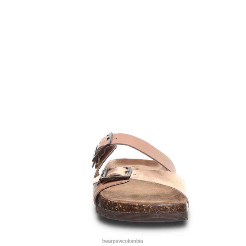BEARPAW 8B2H370 sandalias equipaje/oro rosa mujer julieta ii