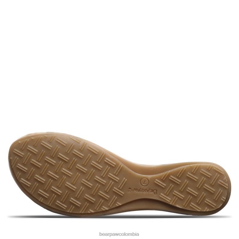 BEARPAW 8B2H378 sandalias nuez mujer ágata