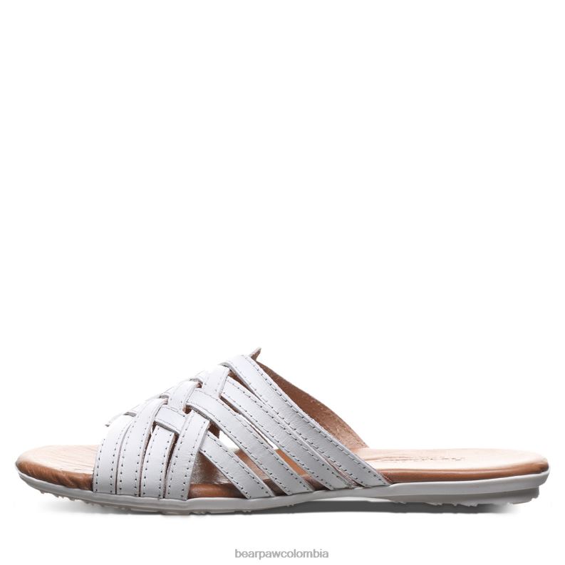 BEARPAW 8B2H385 sandalias blanco mujer elisa