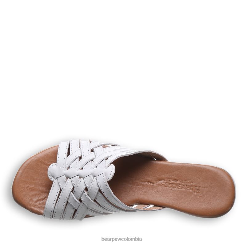 BEARPAW 8B2H385 sandalias blanco mujer elisa