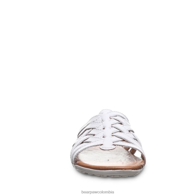 BEARPAW 8B2H385 sandalias blanco mujer elisa