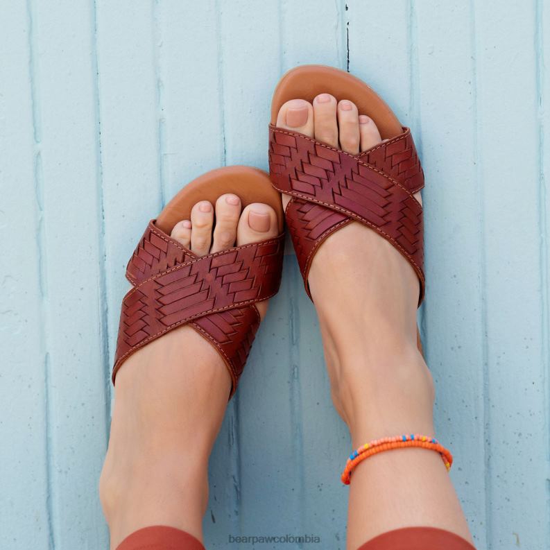 BEARPAW 8B2H386 sandalias sillín mujer ximena