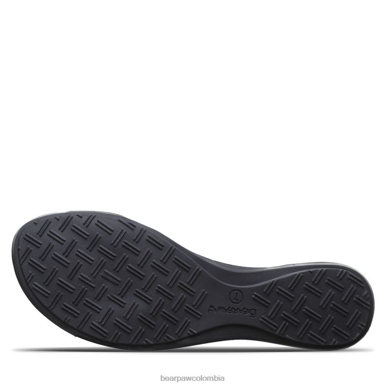 BEARPAW 8B2H387 sandalias negro mujer ximena