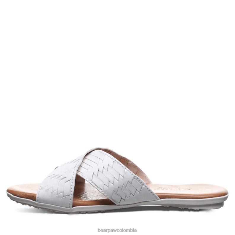 BEARPAW 8B2H388 sandalias blanco mujer ximena