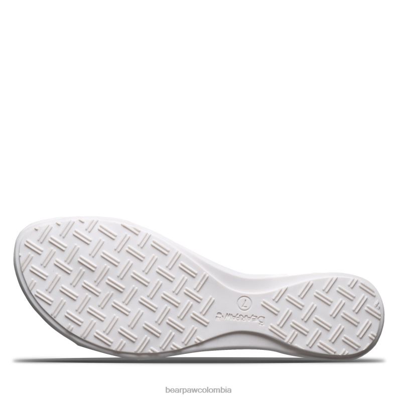 BEARPAW 8B2H388 sandalias blanco mujer ximena