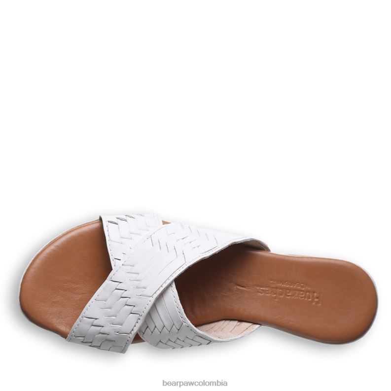 BEARPAW 8B2H388 sandalias blanco mujer ximena