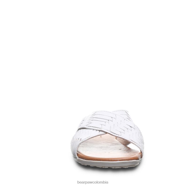 BEARPAW 8B2H388 sandalias blanco mujer ximena