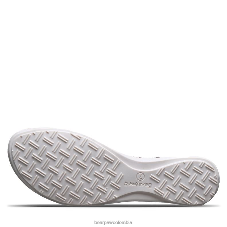 BEARPAW 8B2H391 sandalias blanco mujer juanita