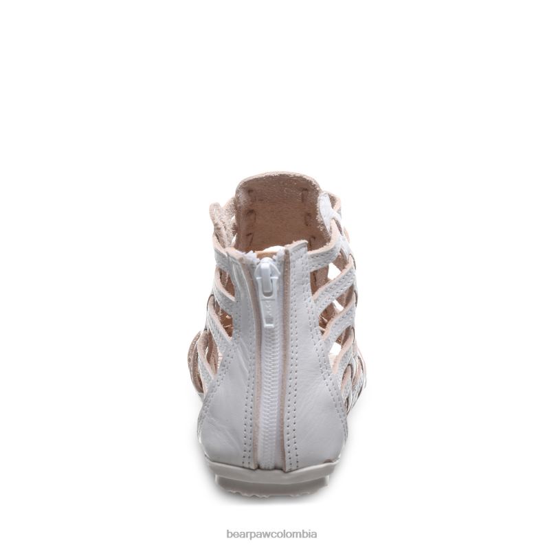 BEARPAW 8B2H391 sandalias blanco mujer juanita