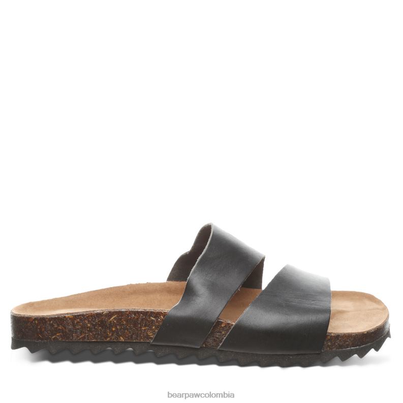 BEARPAW 8B2H393 sandalias negro mujer desaparecido en combate