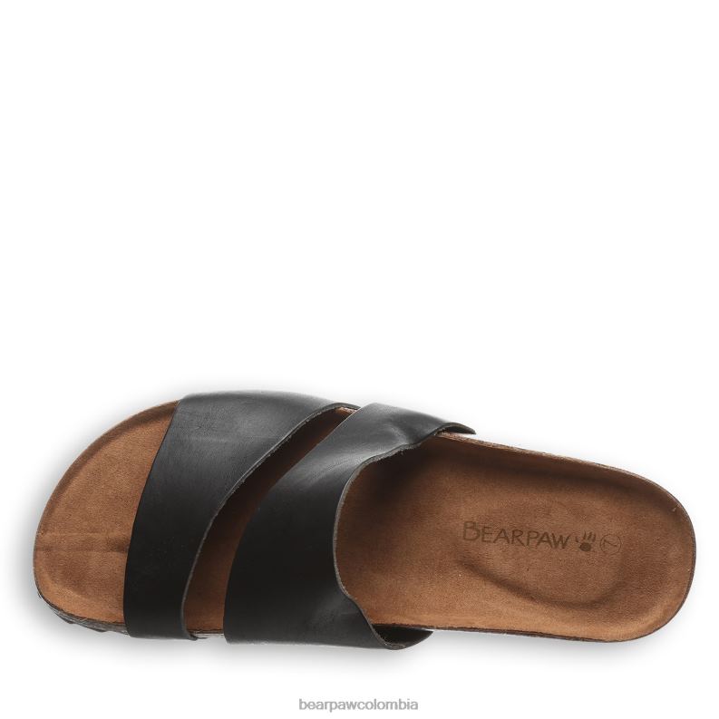 BEARPAW 8B2H393 sandalias negro mujer desaparecido en combate