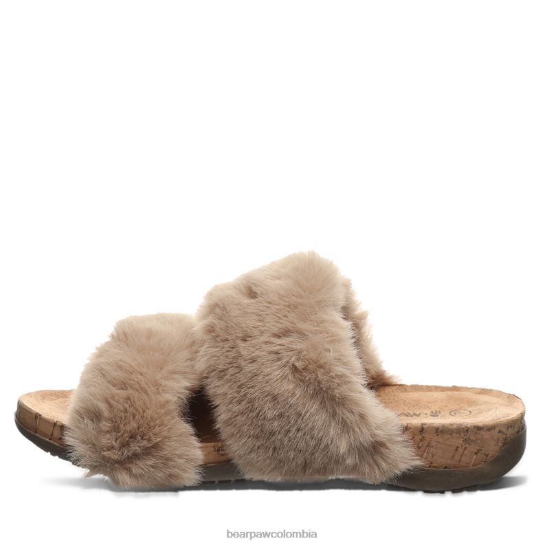 BEARPAW 8B2H396 sandalias marrón mujer analia