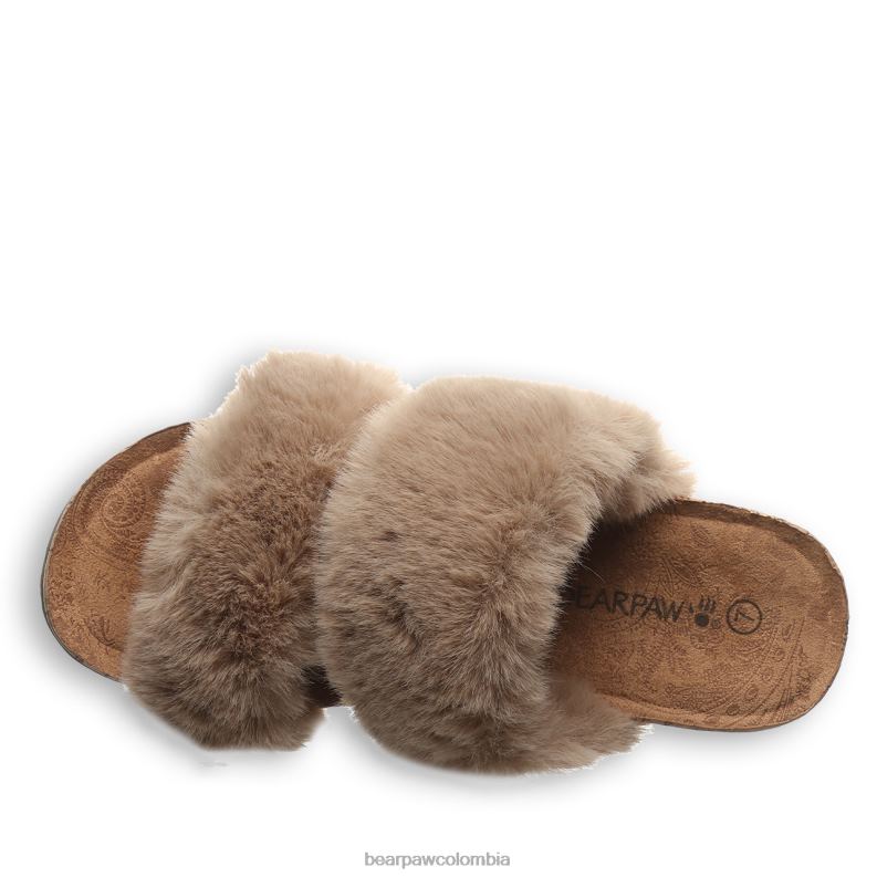 BEARPAW 8B2H396 sandalias marrón mujer analia