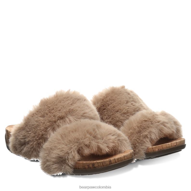 BEARPAW 8B2H396 sandalias marrón mujer analia