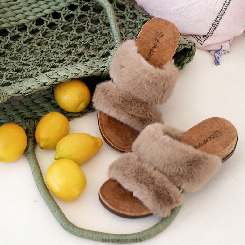 BEARPAW 8B2H396 sandalias marrón mujer analia