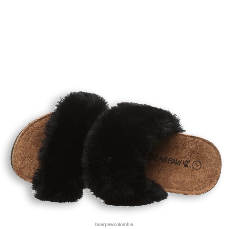 BEARPAW 8B2H398 sandalias negro mujer analia