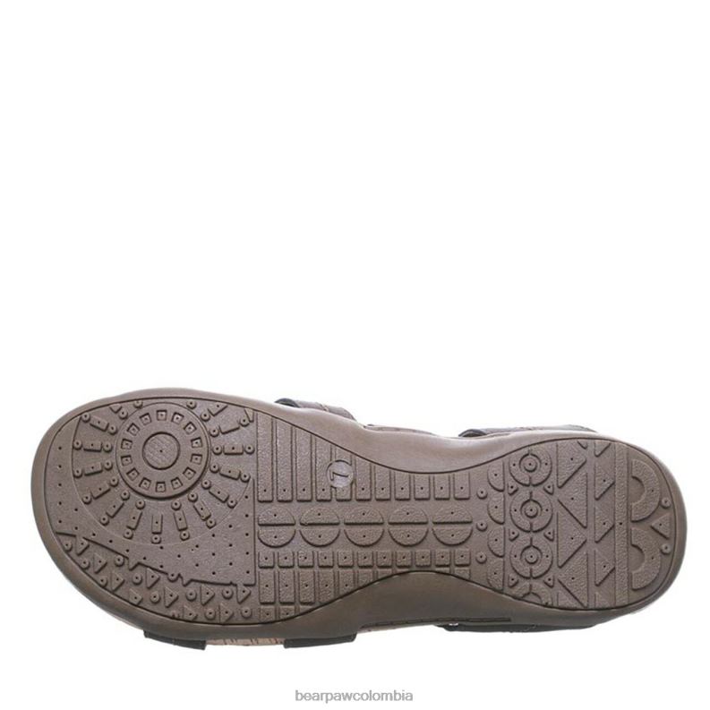 BEARPAW 8B2H415 sandalias marron oscuro mujer kai