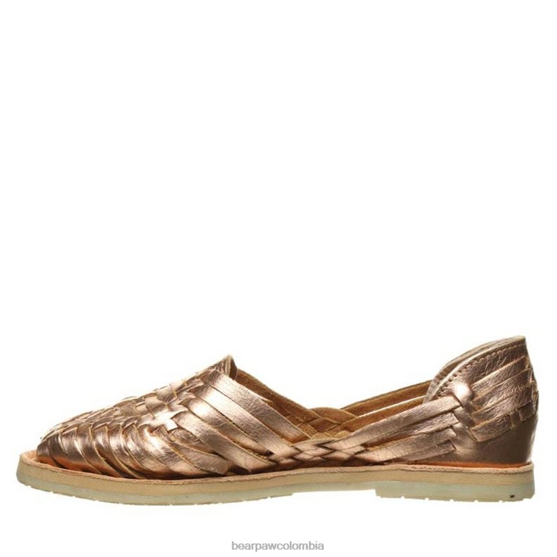 BEARPAW 8B2H423 sandalias oro rosa mujer silvia