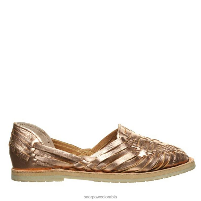 BEARPAW 8B2H423 sandalias oro rosa mujer silvia