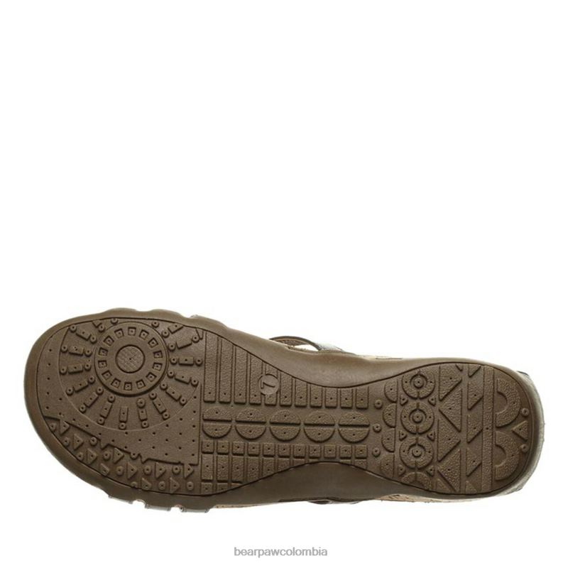 BEARPAW 8B2H436 sandalias bronce mujer layla ancho