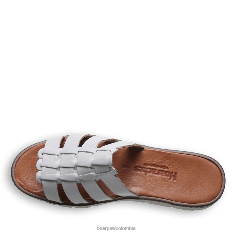BEARPAW 8B2H444 sandalias blanco mujer vanessa