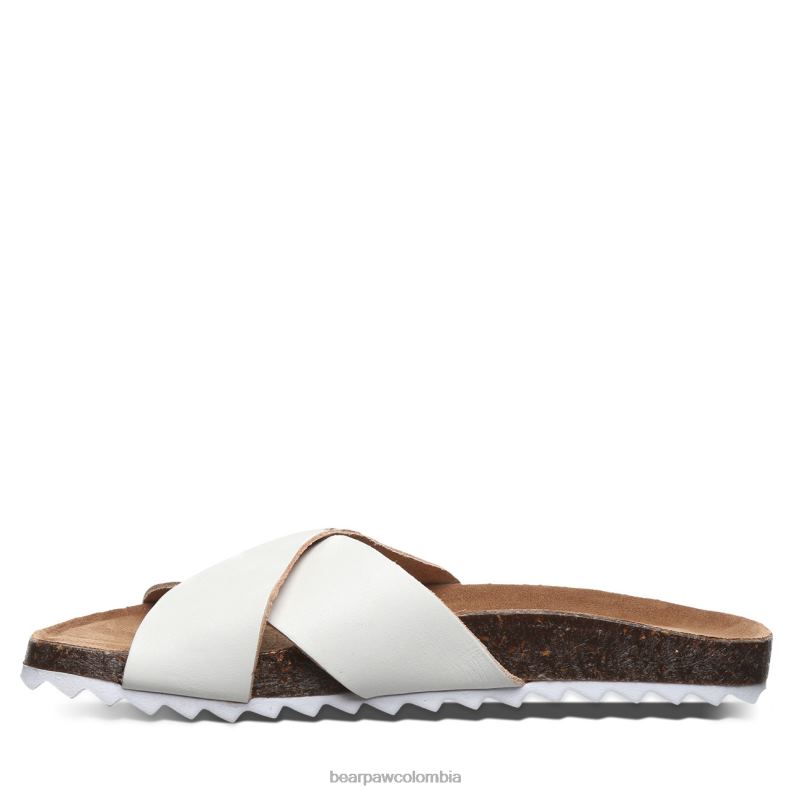BEARPAW 8B2H448 sandalias blanco mujer Margarita