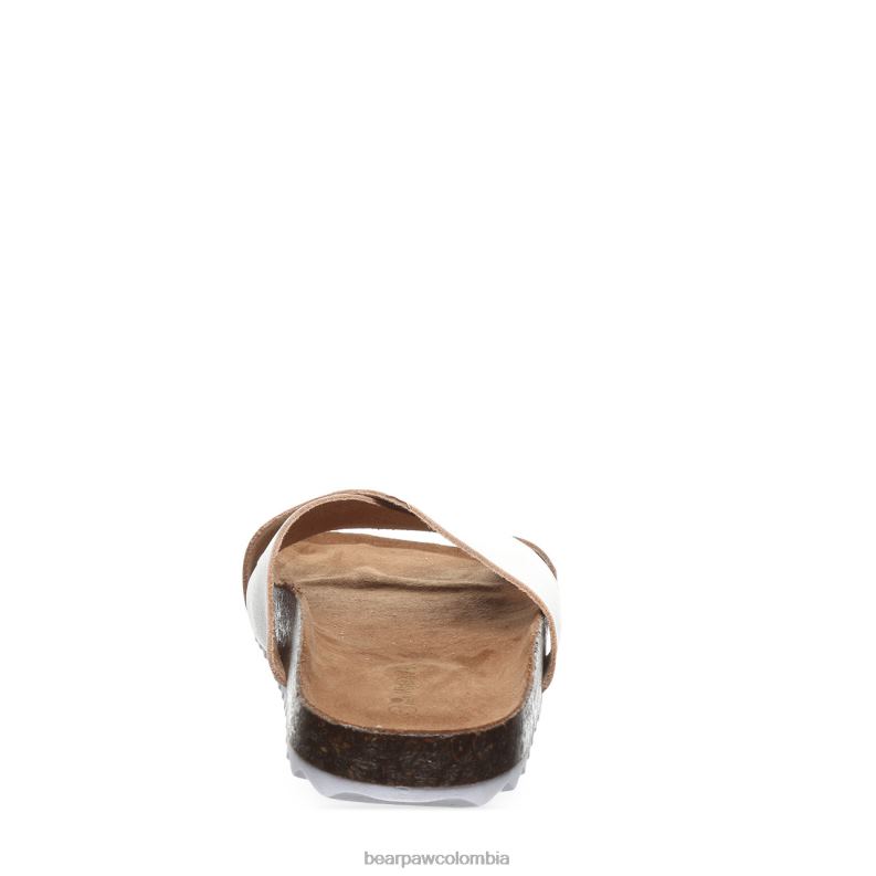 BEARPAW 8B2H448 sandalias blanco mujer Margarita