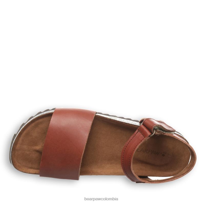 BEARPAW 8B2H450 sandalias sillín mujer alma