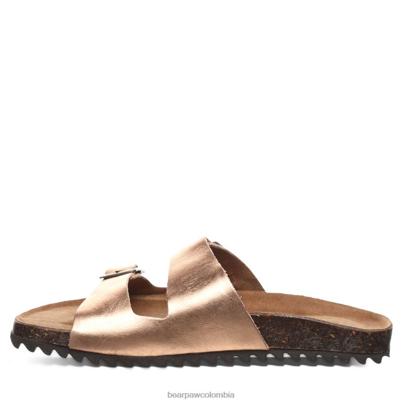 BEARPAW 8B2H456 sandalias oro rosa mujer julieta