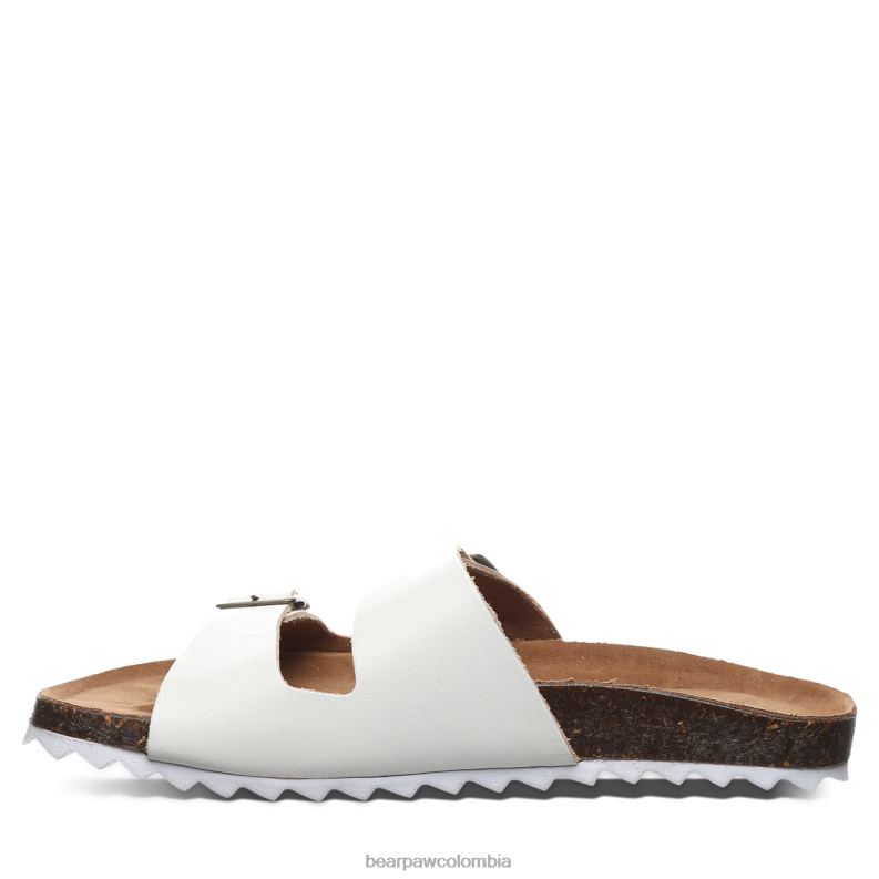 BEARPAW 8B2H458 sandalias blanco mujer julieta