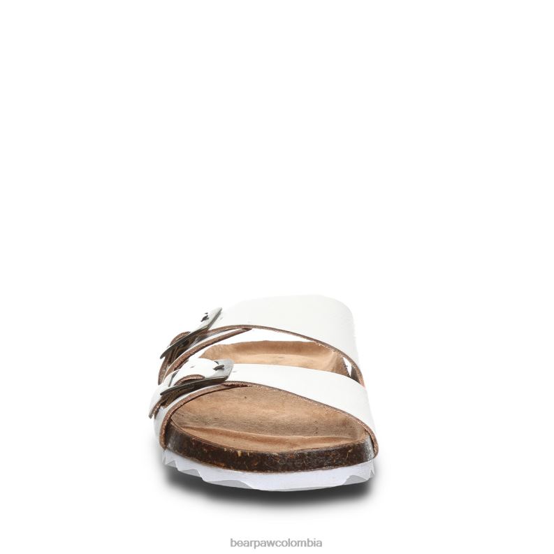 BEARPAW 8B2H458 sandalias blanco mujer julieta