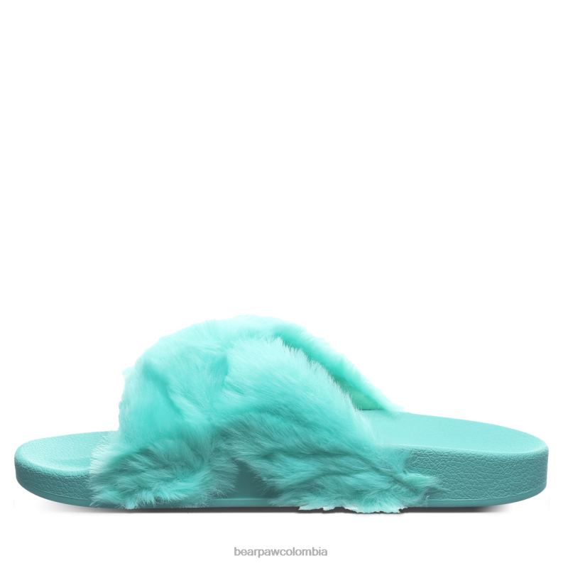 BEARPAW 8B2H460 sandalias verde mujer lauryn