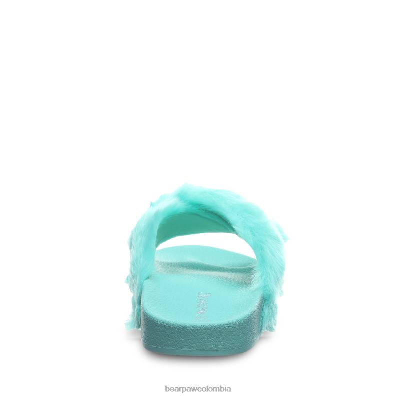 BEARPAW 8B2H460 sandalias verde mujer lauryn