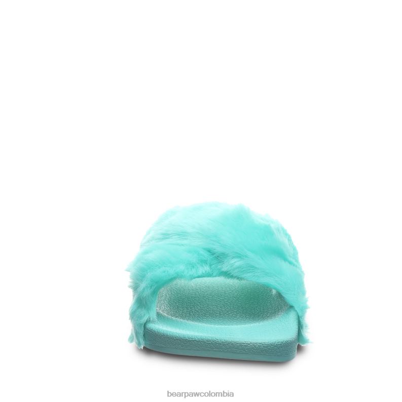 BEARPAW 8B2H460 sandalias verde mujer lauryn