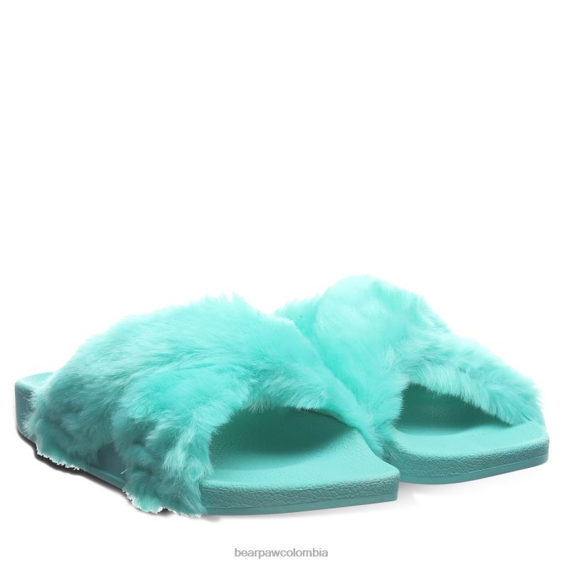 BEARPAW 8B2H460 sandalias verde mujer lauryn